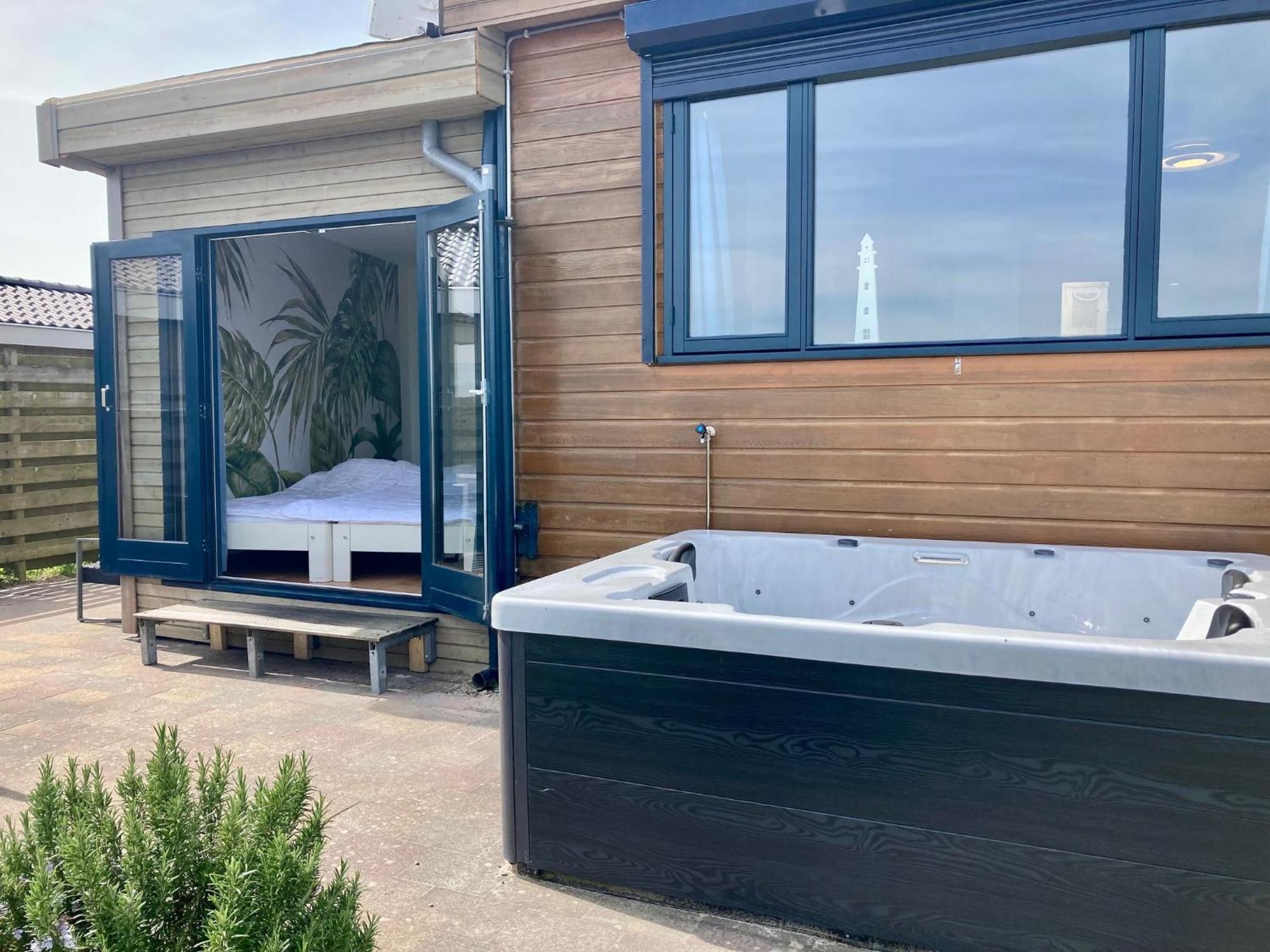 Lakeview 6 Pers Holiday Home Aurora With Fenced Garden, Whirlpool And Sauna Anjum Ngoại thất bức ảnh